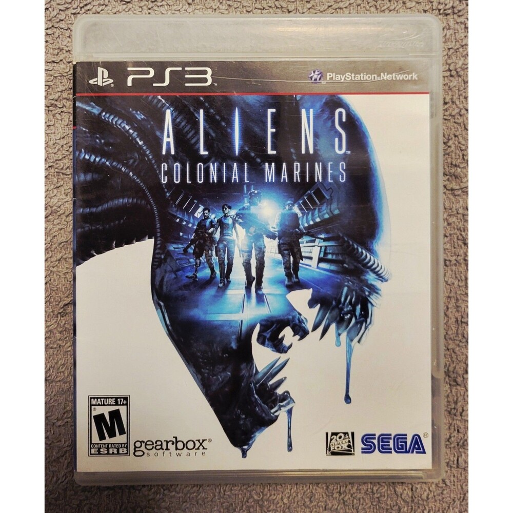 Sony PlayStation 3 PS3: Aliens: Colonial Marines/ NO MANUAL/TESTED/FAST SHIPPING